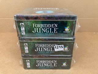 3 X GAMEWRIGHT FORBIDDEN JUNGLE SURVIVE THE WORLD GAMES: LOCATION - C15