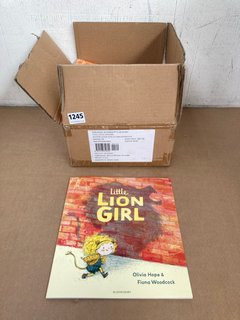 QTY OF LITTLE LION GIRL BOOKS BY OLIVIA HOPE & FIONA WOODCOCK: LOCATION - D15