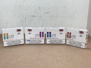 4 X BOXES OF I VAPE GREAT AIR 2ML 20MG PODS IN VARIOUS FLAVOURS - (PLEASE NOTE: 18+YEARS ONLY. ID MAY BE REQUIRED): LOCATION - D0