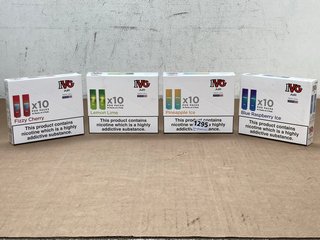 4 X BOXES OF I VAPE GREAT AIR 2ML 20MG PODS IN VARIOUS FLAVOURS - (PLEASE NOTE: 18+YEARS ONLY. ID MAY BE REQUIRED): LOCATION - D0