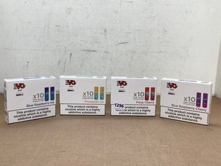 4 X BOXES OF I VAPE GREAT AIR 2ML 20MG PODS IN VARIOUS FLAVOURS - (PLEASE NOTE: 18+YEARS ONLY. ID MAY BE REQUIRED): LOCATION - D0