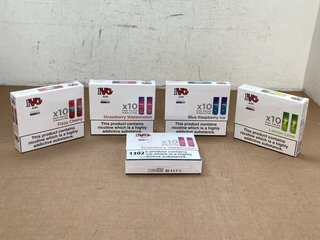 5 X BOXES OF I VAPE GREAT AIR 2ML 20MG PODS IN VARIOUS FLAVOURS - (PLEASE NOTE: 18+YEARS ONLY. ID MAY BE REQUIRED): LOCATION - D0