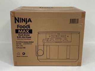 NINJA FOODI MAX DUAL ZONE 9.5L AIR FRYER - MODEL AF451UK - RRP £250.00: LOCATION - FRONT BOOTH