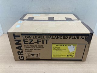 GRANT EZ-FIT LOW LEVEL BALANCED FLUE KIT: LOCATION - A7