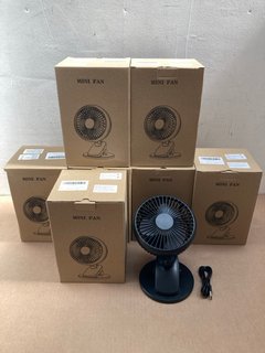 6 X FCOOL USB DESK FANS: LOCATION - A10