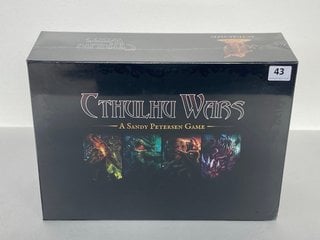 PETERSEN GAMES CTHULHU WARS A SANDY PETERSEN GAME BOARD GAME - RRP £219.99: LOCATION - FRONT BOOTH