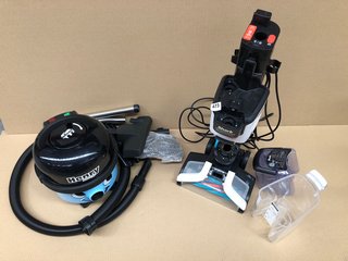 NUMATIC HENRY ALLERGY VACUUM CLEANER TO ALSO INCLUDE SHARK EX200UK CARPERXPERT STAIN STRIKER DEEP CARPET CLEANER: LOCATION - A15