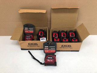 2 X BOXES OF 6 EXCEL 5M TAPE MEASURES: LOCATION - B15