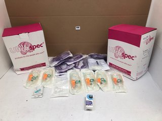 QTY OF ASSORTED MEDICAL ITEMS TO INCLUDE 2 X BOXES OF ULTRA SPEC VAGINAL SPECULUMS: LOCATION - B15