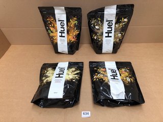 4X HUEL ITEMS TO INCLUDE CAJUN PASTA AND CHICK'N & MUSHROOM BBE: JAN 2025: LOCATION - B9