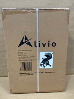 ALIVIO BABY STROLLER IN GREY: LOCATION - C1