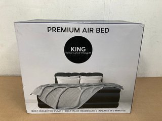 GET FIT KINGSIZE PREMIUM AIR BED WITH BUILT IN PUMP: LOCATION - C1