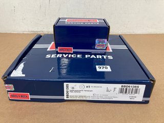 BORG & BECK BBD6138S BRAKE DISCS FOR TOYOTA TO ALSO INCLUDE BORG & BECK BBP2409 BRAKE PADS FOR FORD TRANSIT: LOCATION - C2