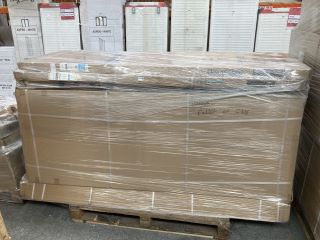 (COLLECTION ONLY) PALLET OF ASSORTED SHOWER GLASS PANELS: LOCATION - D7