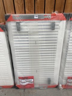 K-RAD SINGLE COMPACT RADIATOR 900 X 600MM - RRP £195: LOCATION - D7