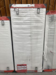 K-RAD DOUBLE COMPACT RADIATOR 1400 X 600MM - RRP £355: LOCATION - D7