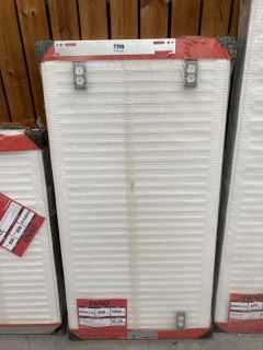 K-RAD DOUBLE COMPACT RADIATOR 1200 X 600MM - RRP £295: LOCATION - D7