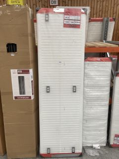 K-RAD DOUBLE COMPACT RADIATOR 2200 X 600MM - RRP £635: LOCATION - D ISLAND