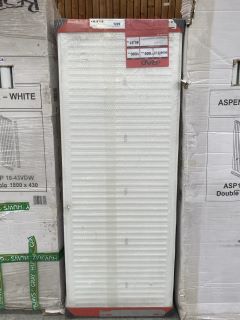 K-RAD DOUBLE COMPACT RADIATOR 1600 X 600MM - RRP £505: LOCATION - D ISLAND