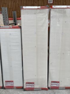 K-RAD DOUBLE COMPACT RADIATOR 2000 X 600MM - RRP £620: LOCATION - D ISLAND