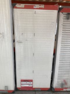 K-RAD DOUBLE COMPACT RADIATOR 1400 X 600MM - RRP £355: LOCATION - D ISLAND