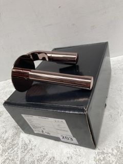 VITRA ETERNITY RANGE BY SEBASTIAN CONRAN TOILET ROLL HOLDER IN COPPER - RRP £166: LOCATION - R1