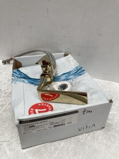 VITRA SUIT MONO BASIN MIXER TAP IN BRASS - RRP £299: LOCATION - R1