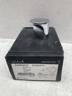 VITRA ETERNITY RANGE BY SEBASTIAN CONRAN ROBE HOLDER IN CHROME - RRP £92: LOCATION - R1