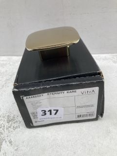 VITRA ETERNITY RANGE BY SEBASTIAN CONRAN ROBE HOLDER IN BRASS - RRP £117: LOCATION - R1