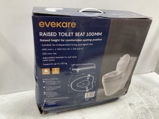 EVEKARE 100MM RAISED W/C SEAT: LOCATION - R2