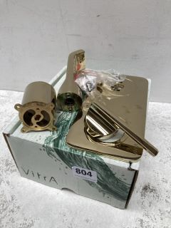 VITRA SUIT WALL MOUNTED BASIN MIXER IN POLISHED BRASS - RRP £245: LOCATION - R2