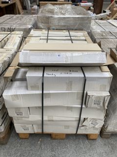 (COLLECTION ONLY) PALLET OF RAK PORCELAIN 600 X 150MM WALL TILES IN GEMS BEIGE MATT APPROX 43M2 IN TOTAL 960KG - RRP £2938 (HEAVY ITEM, ADEQUATE VEHICLE & MANPOWER REQUIRED): LOCATION - D2