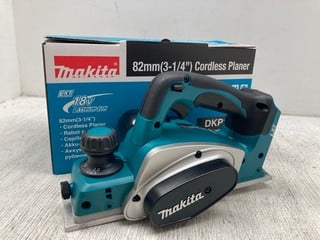 MAKITA 82CM CORDLESS PLANER DKP180Z - RRP £134: LOCATION - F4