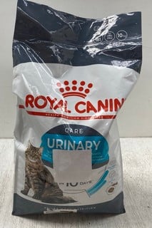 ROYAL CANIN 10KG URINARY CARE DRY CAT FOOD - BBE 10/11/2025: LOCATION - F4