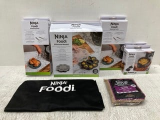 QTY OF ASSORTED NINJA ITEMS TO INCLUDE NINJA SILICONE MITS: LOCATION - F1