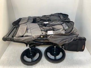 MOUNTAIN BUGGY DUET JOGGING BUGGY IN GREY - RRP: £690: LOCATION - E 3