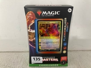 COMMANDER MASTERS MAGIC THE GATHERING PLANESWALKER PARTY CARD DECK- RRP £107.82: LOCATION - WH4