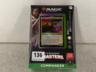 COMMANDER MASTERS MAGIC THE GATHERING ENDURING ENCHANTMENTS CARD DECK - RRP £107.82: LOCATION - WH4