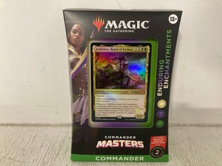 COMMANDER MASTERS MAGIC THE GATHERING ENDURANCE ENCHANTMENTS CARD DECK - RRP £107.82: LOCATION - WH4