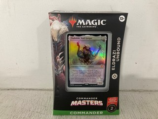 COMMANDER MASTERS MAGIC THE GATHERING ELDRAZI UNBOUND CARD DECK - RRP £107.82: LOCATION - WH4