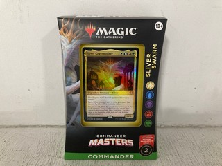 COMMANDER MASTERS MAGIC THE GATHERING SILVER SWARM CARD DECK - RRP £107.82: LOCATION - WH4