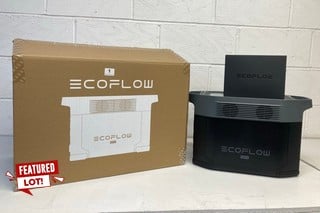 ECOFLOW DELTA MAX 1600WH PORTABLE POWER BANK POWER STATION - MODEL DELTAMAX1600-UK - RRP £1,099: LOCATION - BOOTH