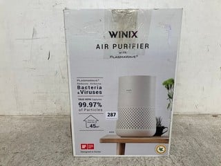 WINIX AIR PURIFIER WITH PLASMAWAVE IN WHITE - RRP £129: LOCATION - H 13