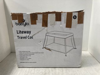 BABYLO LITEWAY TRAVEL COT: LOCATION - H 11