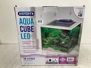 INTERPET AQUA CUBE LED - 28L CAPACITY: LOCATION - H 8