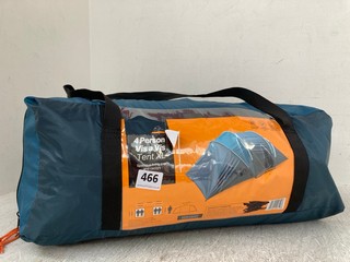 4 PERSON VIS A VIS TENT XL: LOCATION - H 4