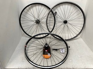 3 X ASSORTED BIKE WHEELS TO INCLUDE KX WHEELS 27.5'': LOCATION - H 3