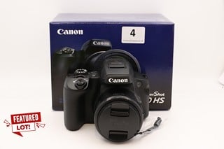 CANON POWER-SHOT SX70-HS BRIDGE CAMERA - RRP £579: LOCATION - BOOTH