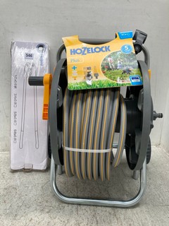 HOZELOCK 30M HOSE REEL TO INCLUDE TROJAN CYKLOP WRENCH: LOCATION - G 1