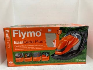 FLYMO EASI GLIDE PLUS 360V ELECTRIC HOVER COLLECT LAWNMOWER - RRP £120: LOCATION - G6